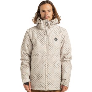Unisex Basis Print Insulated Jacket